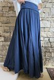 Songbird Bandeau Skirt Dress Navy 